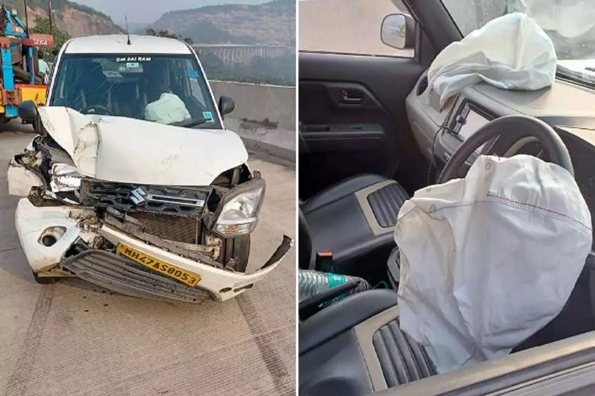 Mumbai author's terrifying highway ordeal as Uber Driver collides with Truck