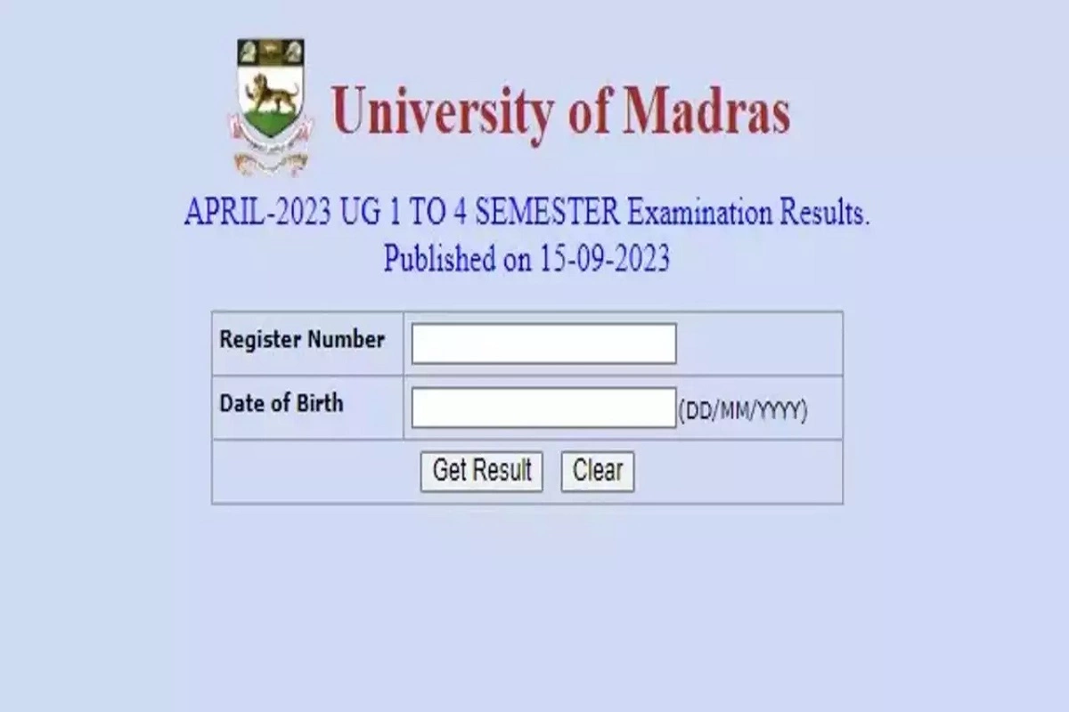 April Madras University Revaluation Exam Results now accessible at unom.ac.in; click for direct access