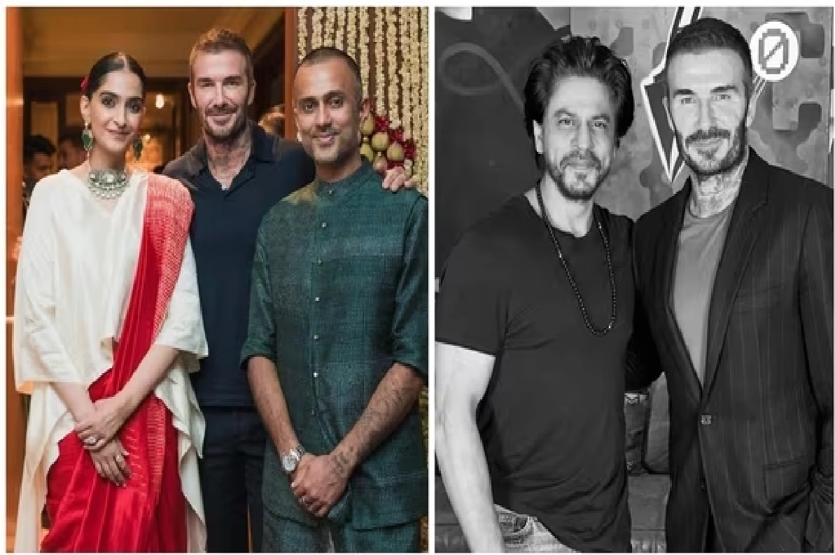 David Beckham praises Sonam Kapoor, Shah Rukh Khan and Gauri Khan for inviting him for dinner