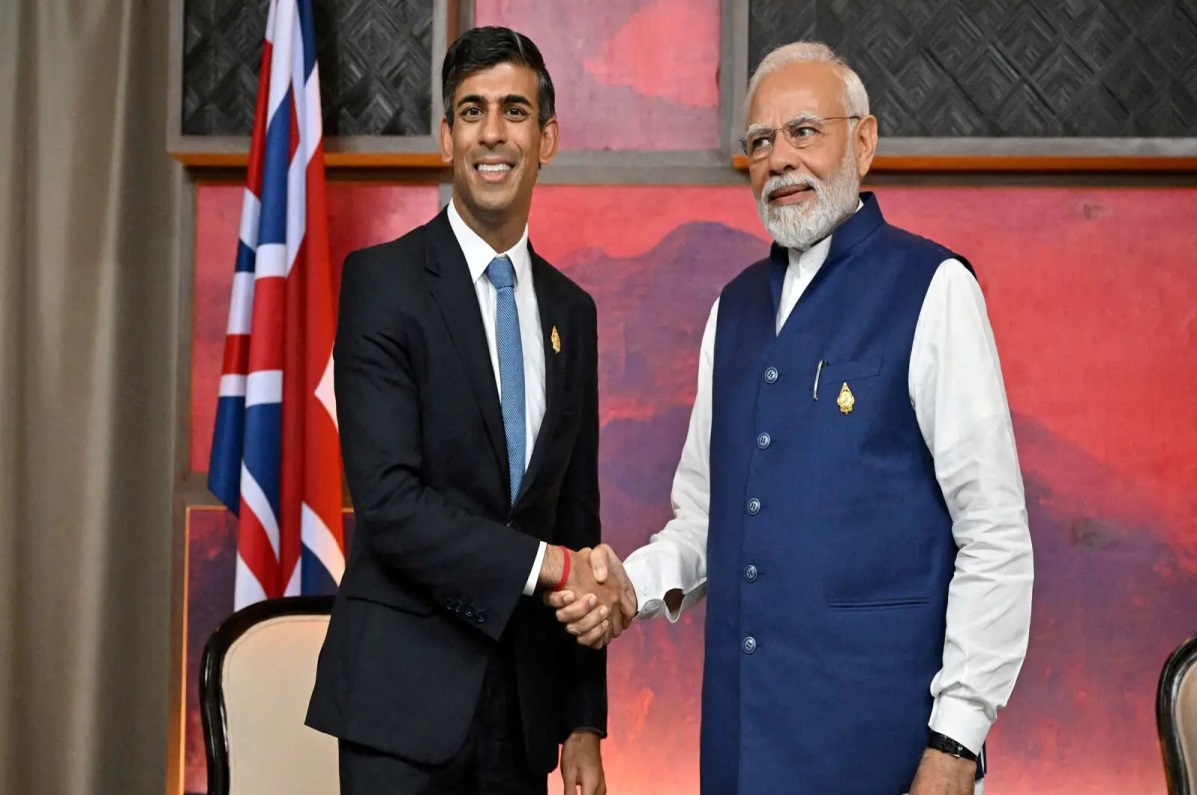 PM Modi-Rishi Sunak commit to strengthen bilateral ties, discuss trade-defence-West Asia situation