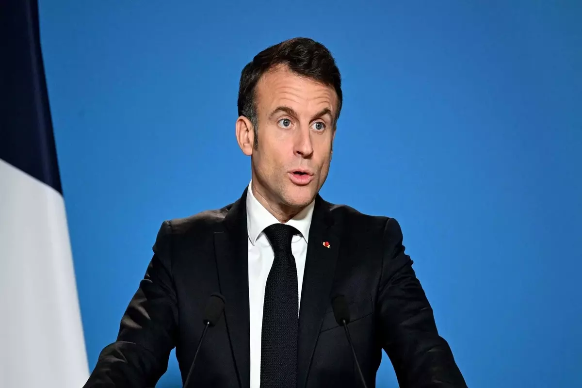 Emmanuel Macron: Fighting Terror Does Not Imply Flattening Gaza