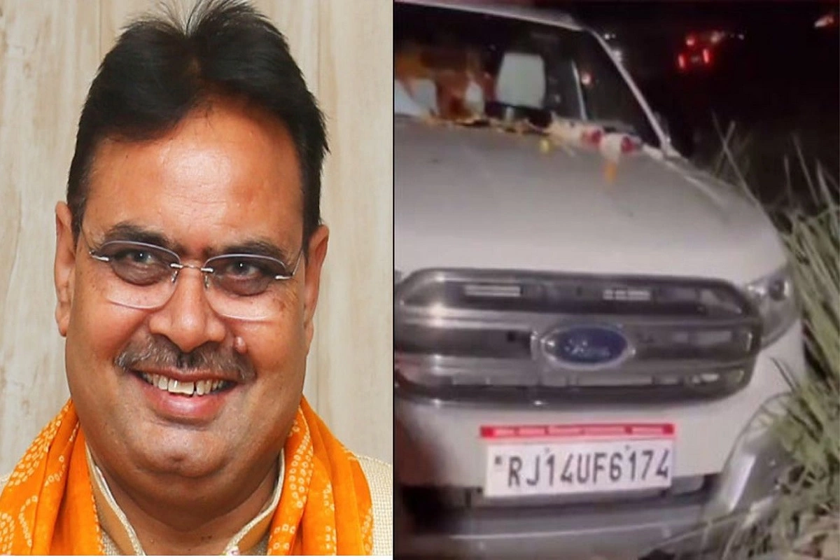 Rajasthan Chief Minister’s Vehicle Involved in Minor Accident; No Injuries Reported