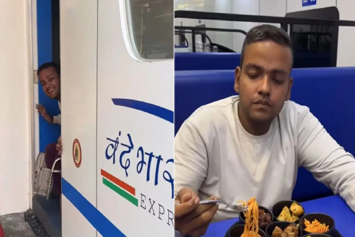 Surat’s Vande Bharat Train-Themed Restaurant Mesmerizes Internet, Garnering Widespread Amazement