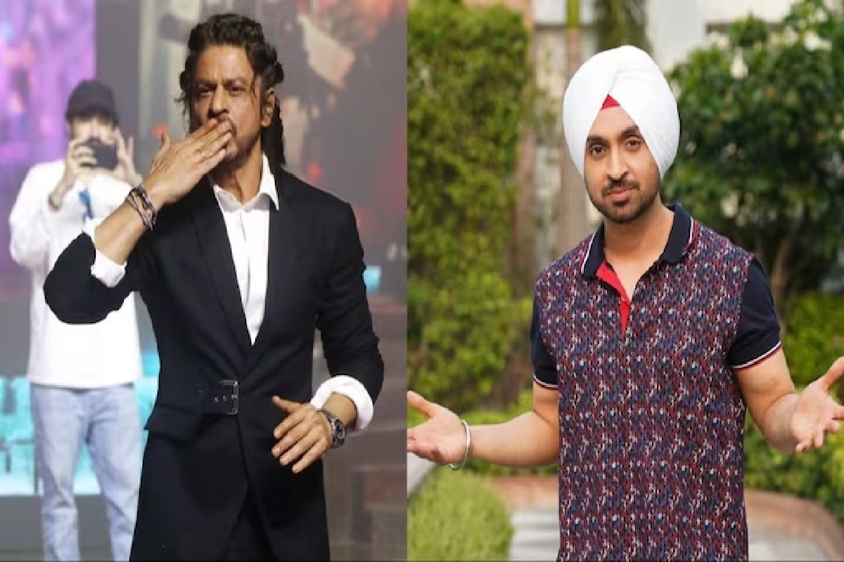 SRK Praises Diljit Dosanjh as ‘Coolest in the World’ with the Release of Dunki Song ‘Banda’