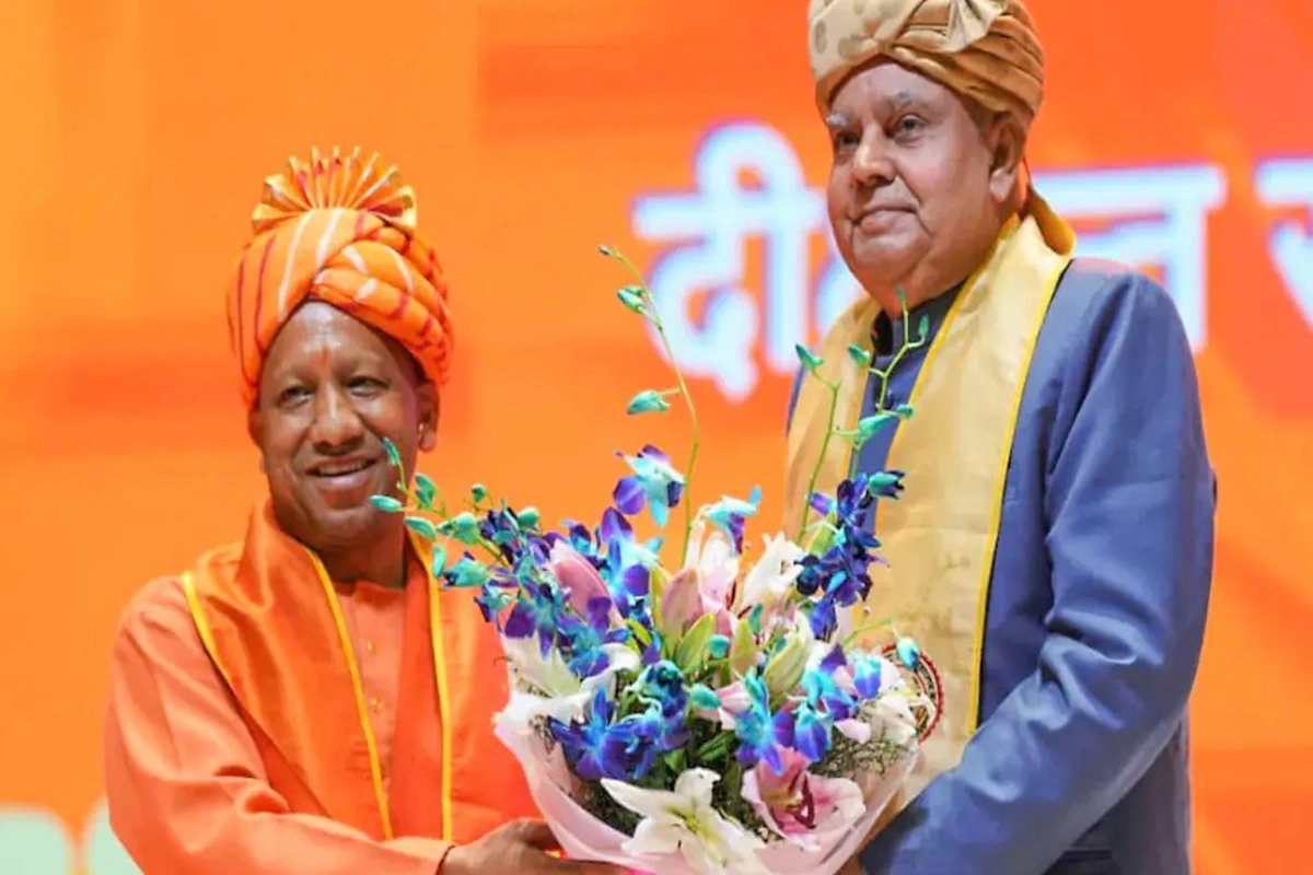 Uttar Pradesh Emerges as ‘Role Model of Role Models’: Vice President Applauds Yogi Adityanath’s Leadership