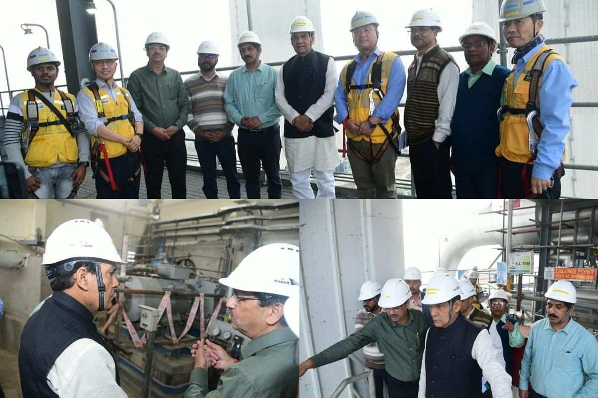 Energy Minister Conducts Inspection of Jawaharpur Thermal Power Plant in Etah