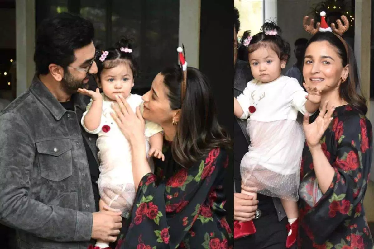 Raha’s Face Reveal: Ranbir And Alia Finally Shows The World Their Cute Daughter