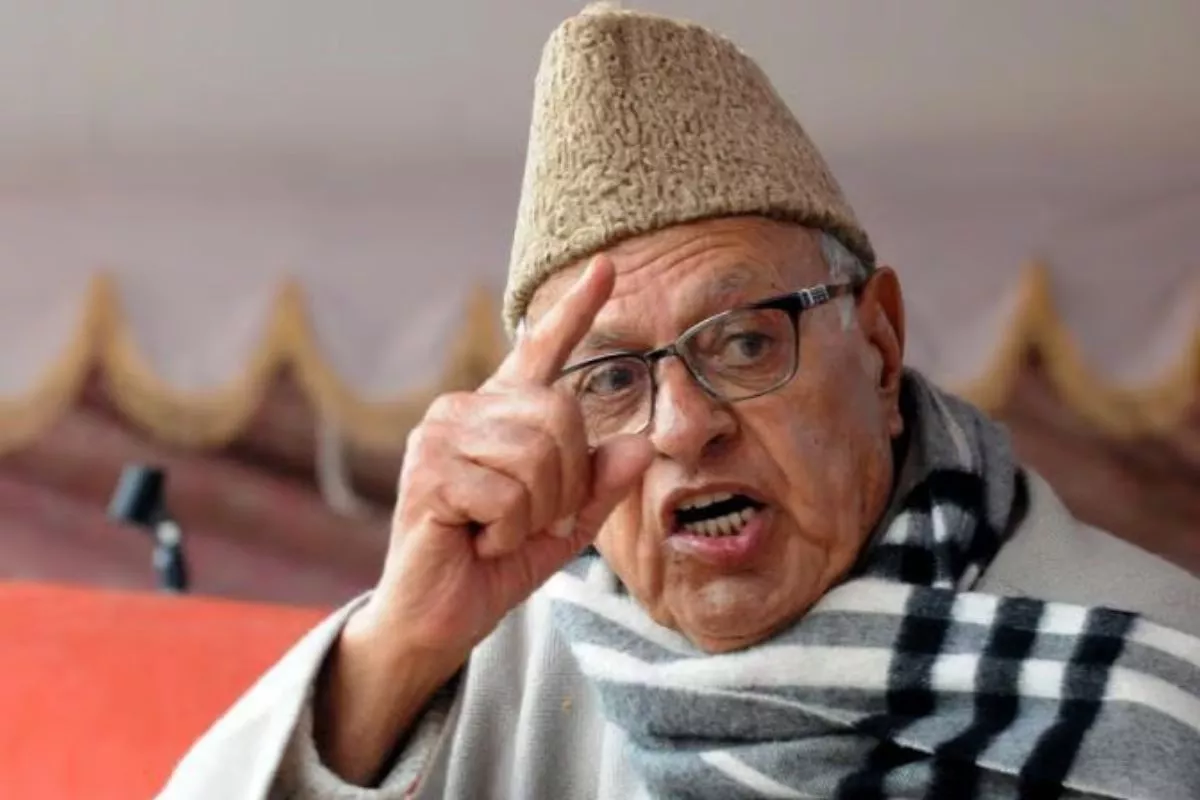 No Expectations From Defence Minister’s J&K Visit: Farooq Abdullah