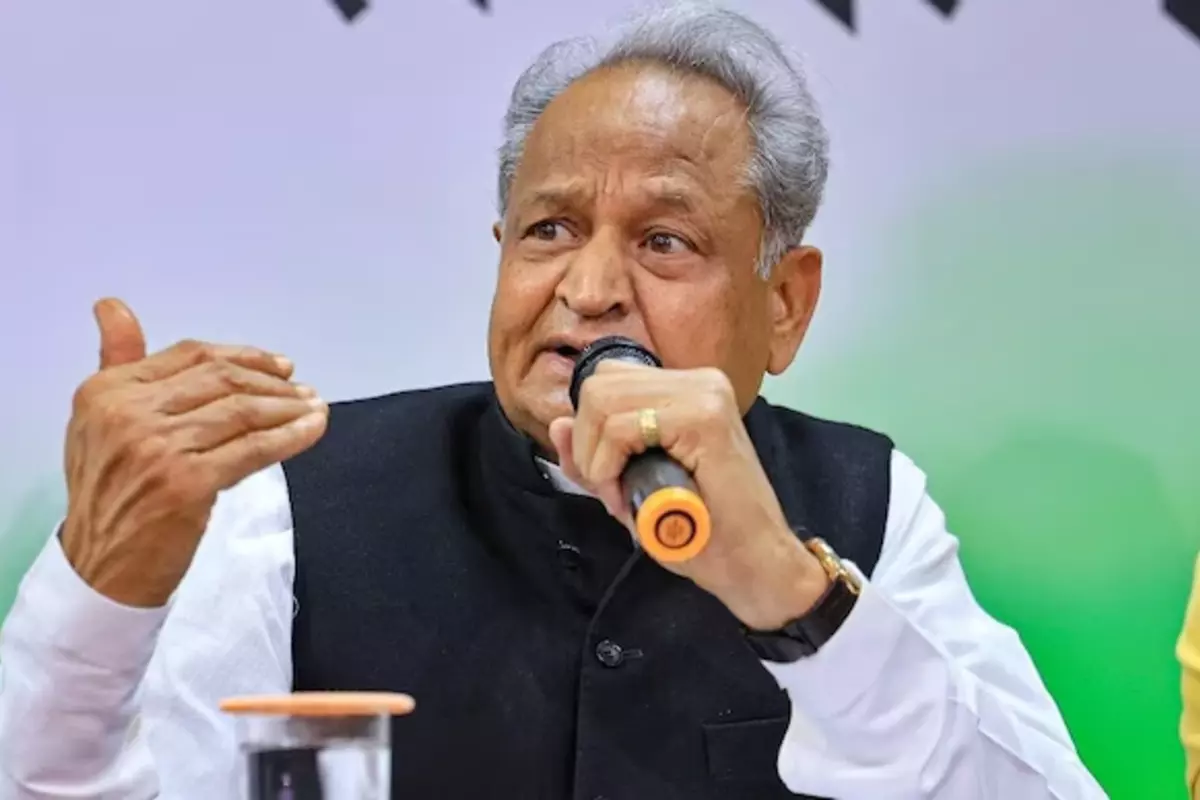 Gehlot Hits Out At BJP Govt In Rajasthan Over Delay In Cabinet Formation