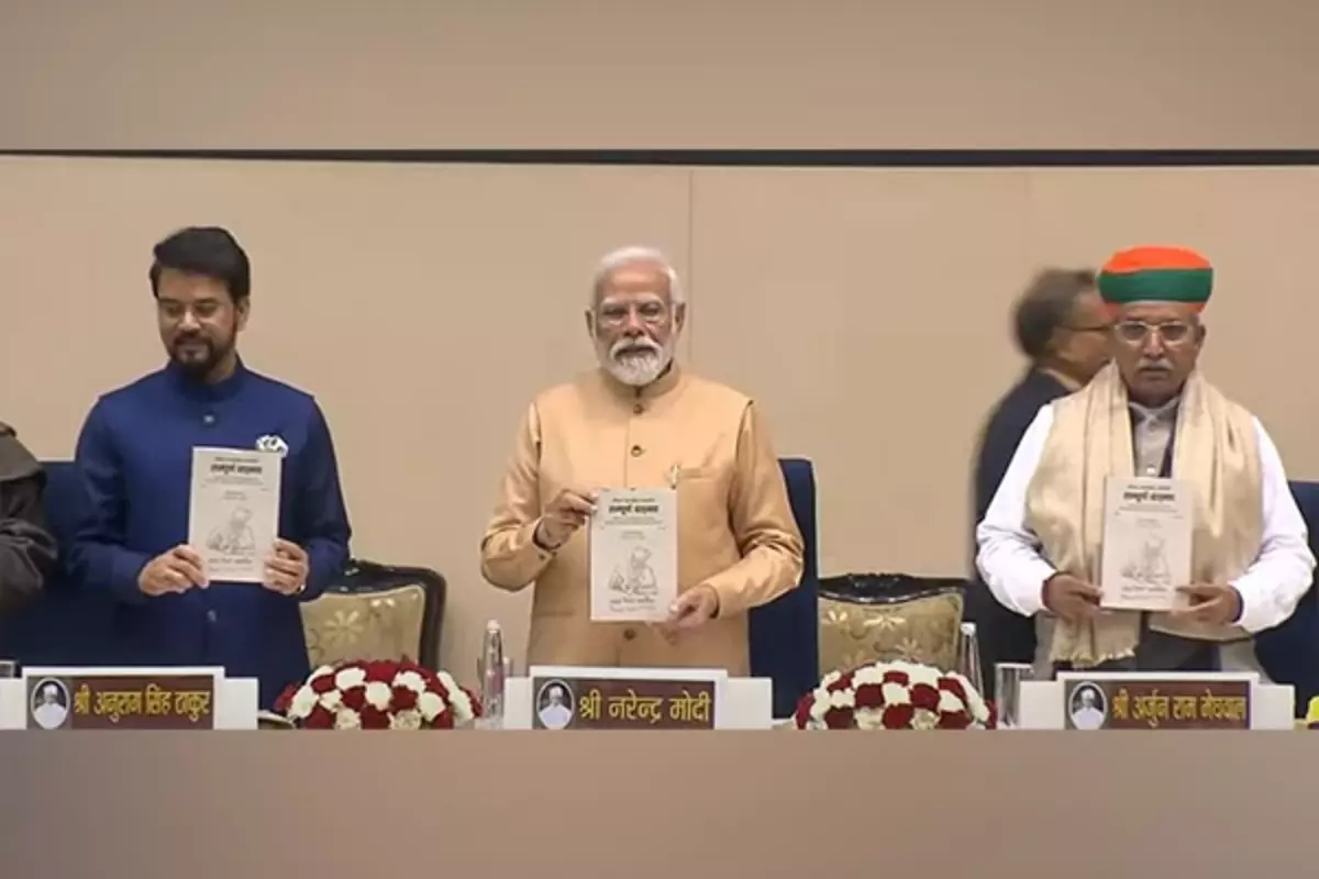 PM Modi Releases Book On Collected Works Of Madan Mohan Malaviya