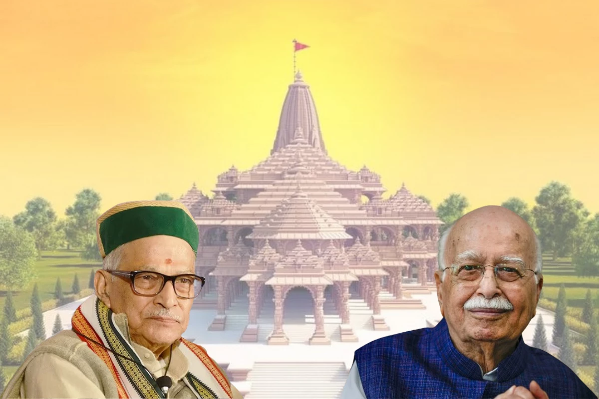 LK Advani and Murli Manohar Joshi Invited To Attend Ram Mandir’s Consecration Ceremony
