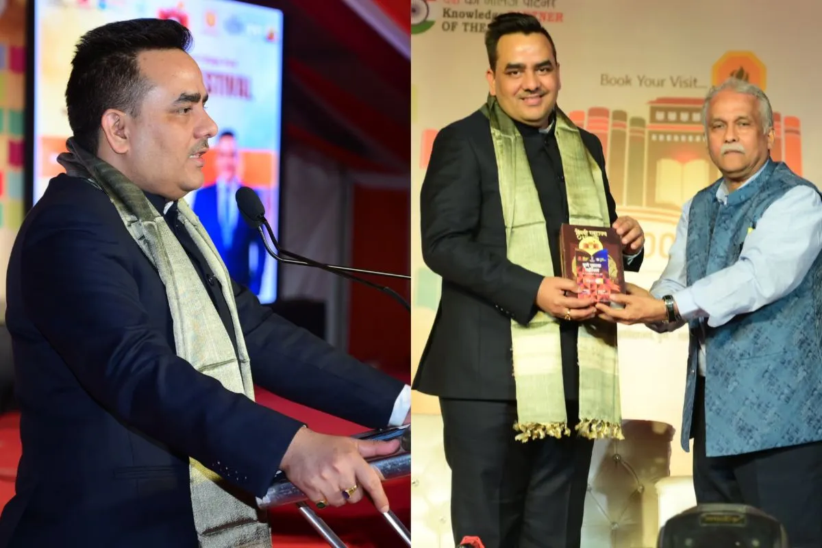 Bharat Express Chairman Upendrra Rai Highlights Unconventional Wisdom at Pune Book Festival: Emphasizes the Teaching to Step Back in a World Focused on Moving Forward