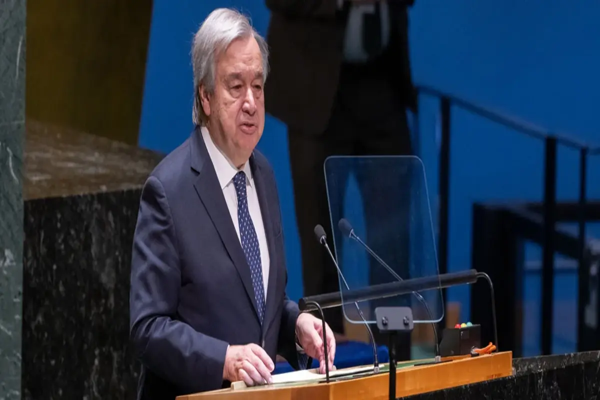 UN Secretary-General Says Any Employees Associated With Terrorism Will Be Punished