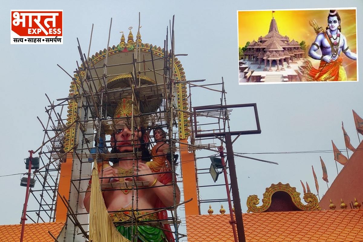 Sacred Milestone: Ram Lala’s Consecration In Ayodhya Accompanied By Grand Unveiling Of 51-Foot Hanuman Statue In Delhi