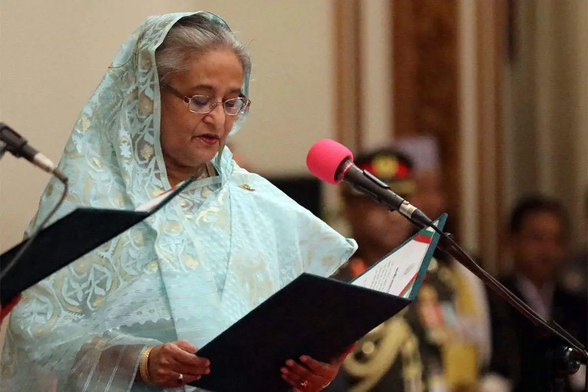 Sheikh Hasina Takes Oath As Prime Minister Of Bangladesh For The Fifth Time