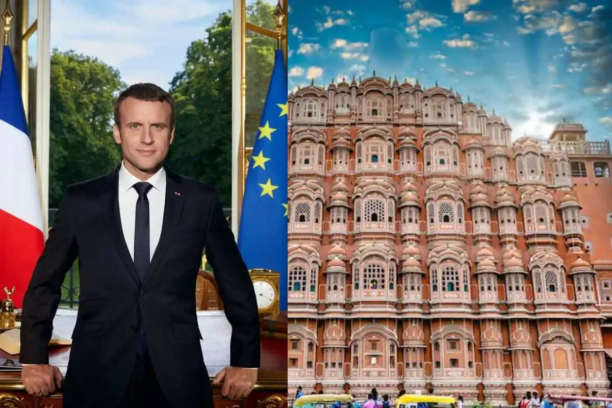 Jaipur: French President Macron To Explore Pink City’s Living Past