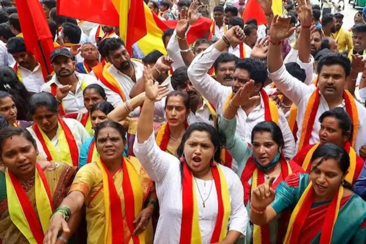 Karnataka Village Continues To Be Tense After Hanuman Flag Removed; Protests Continue