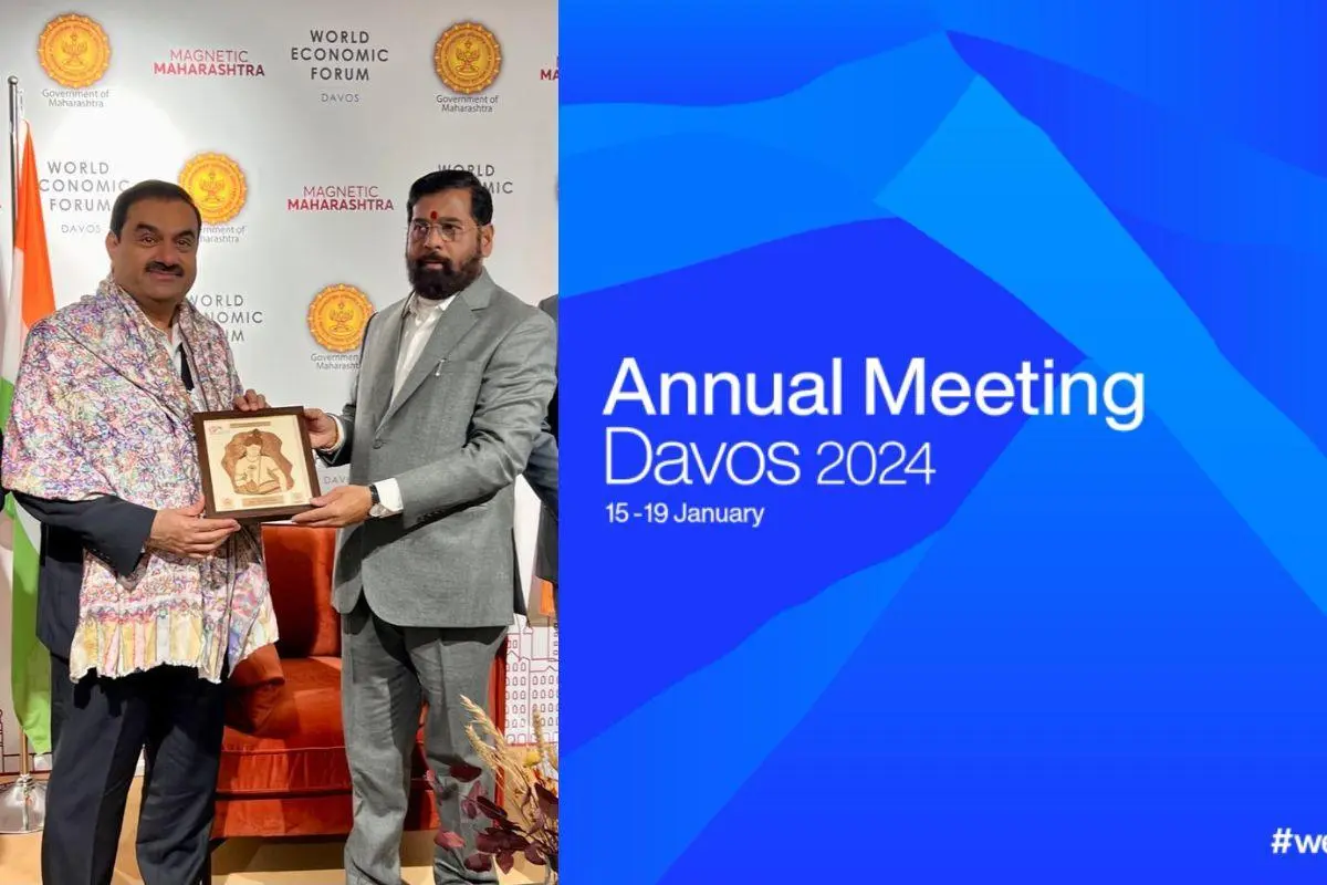 Davos 2024: Adani Signs MoU Worth Rs 50,000 Crore With Maharashtra Government