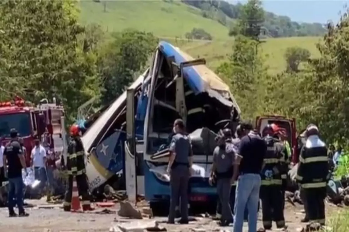 Tourist Bus And Truck Collide In Brazil, Killing 25 People