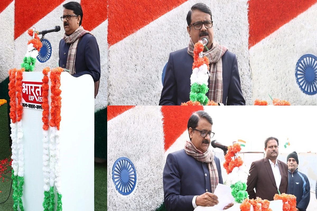 Bharat Express Shines In Grand Republic Day Celebrations 2024, Chairman Upendrra Rai Writes a Special Message For Colleagues