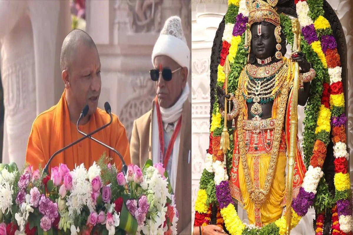 CM Yogi Adityanath Declares ‘Beginning of Ram Rajya’ at Pran Pratishtha Ceremony
