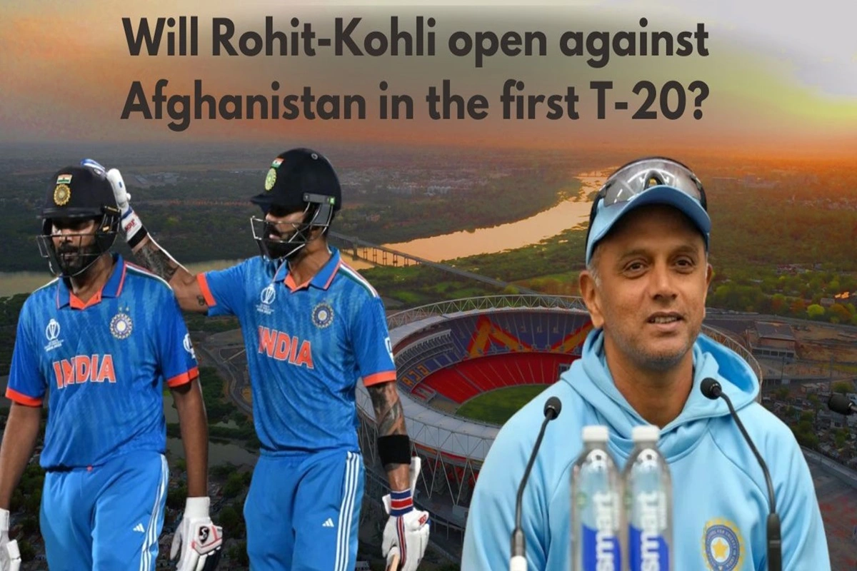 Rahul Dravid Addresses Rohit-Kohli Opening Duo in T20Is vs Afghanistan; Confirms Top-2 for Opening Match