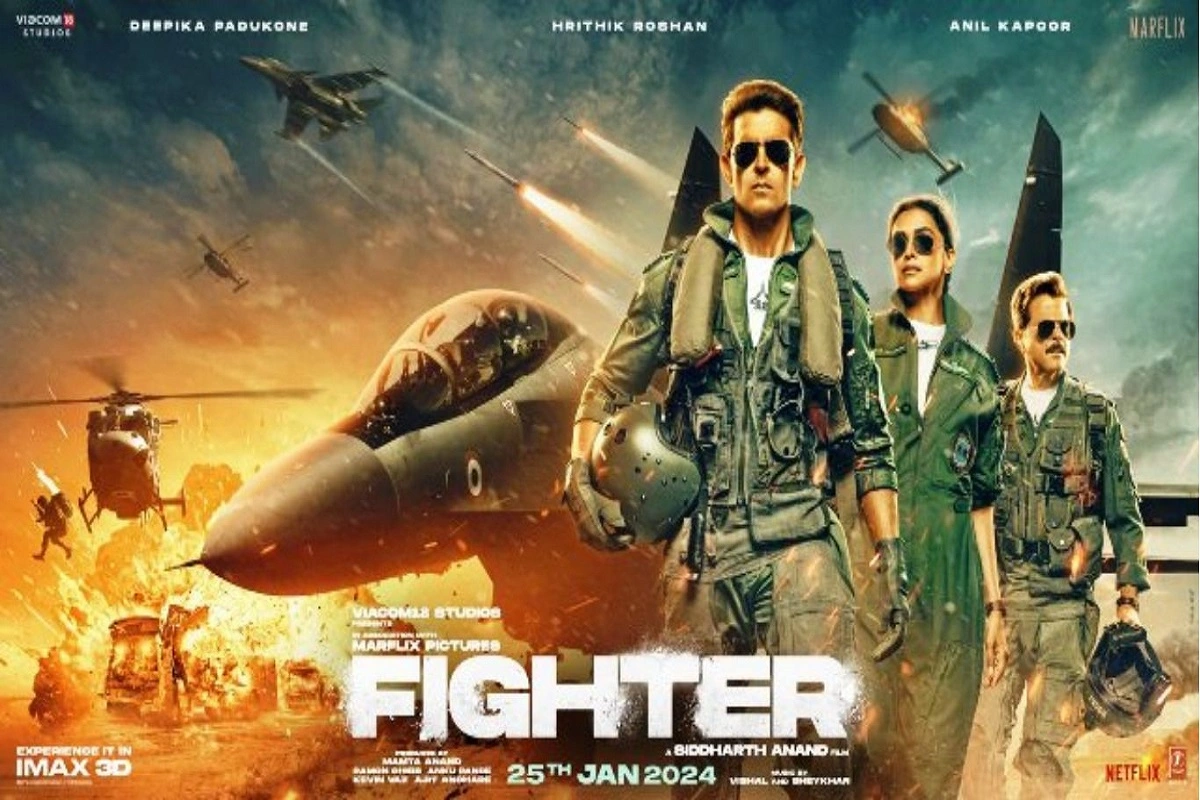 Hrithik Roshan – Deepika Padukone Starrer ‘Fighter’ Soars with a Solid Start, Nets a Reasonable Rs 22 Crores on Day 1