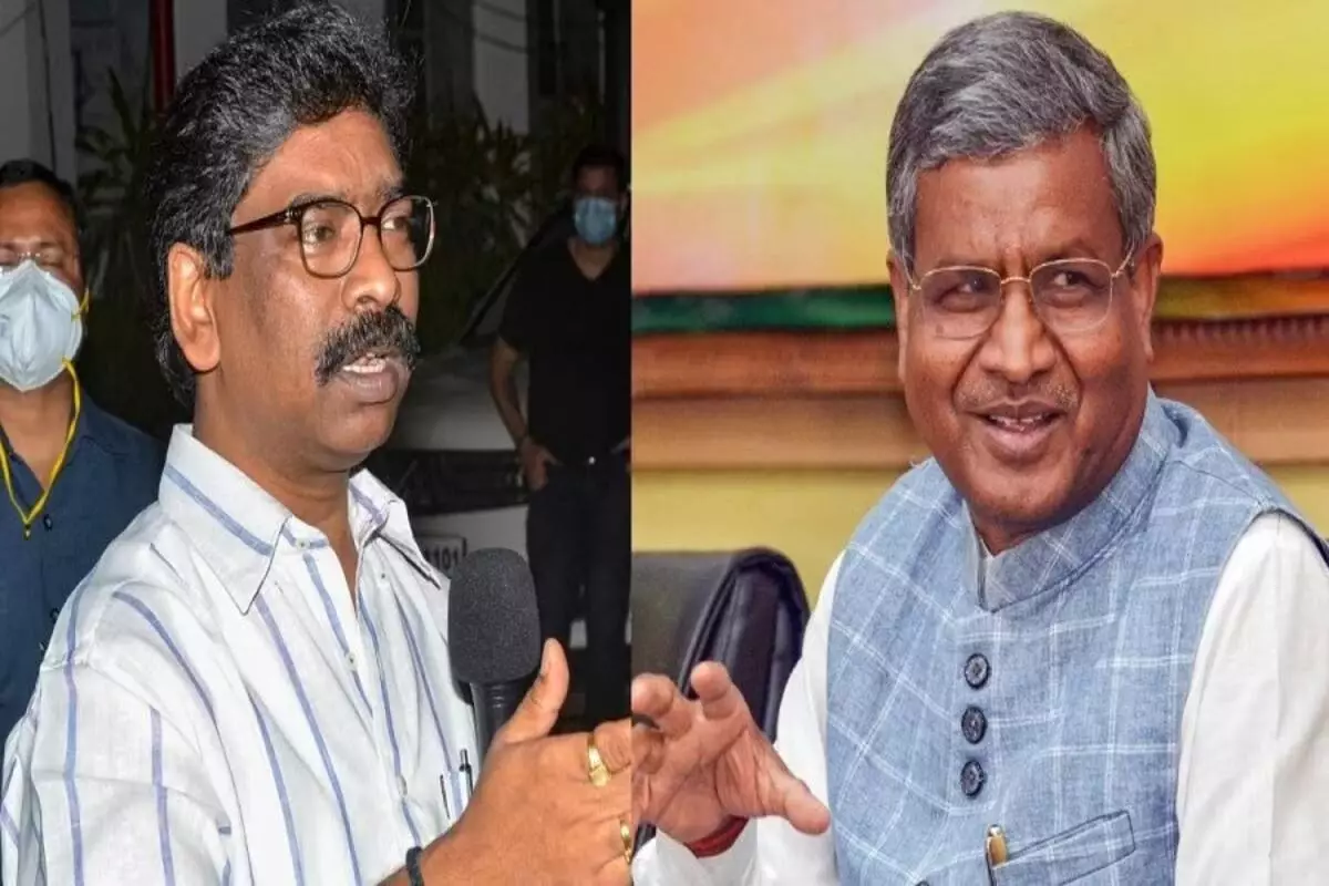 BJP Takes Aggressive Stance Against CM Soren in Jharkhand, Babulal Sends Letter to Governor