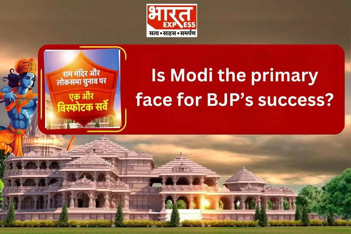 Survey on 2024 Lok Sabha Elections: Public Opinion on Is Modi the primary face for BJP’s success?