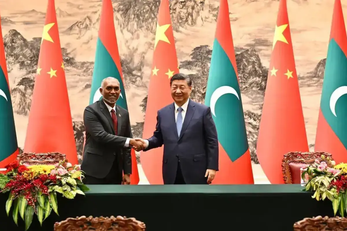 Maldives President Mohamed Muizzu Meets China's Xi Jinping Amid Row With India