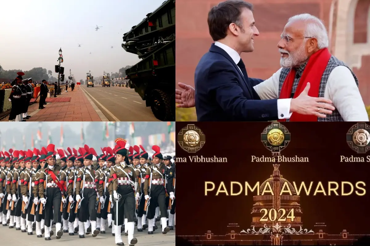 In Presence Of President Macron As Chief Guest, Four Individuals From France Receives Prestigious Padma Awards