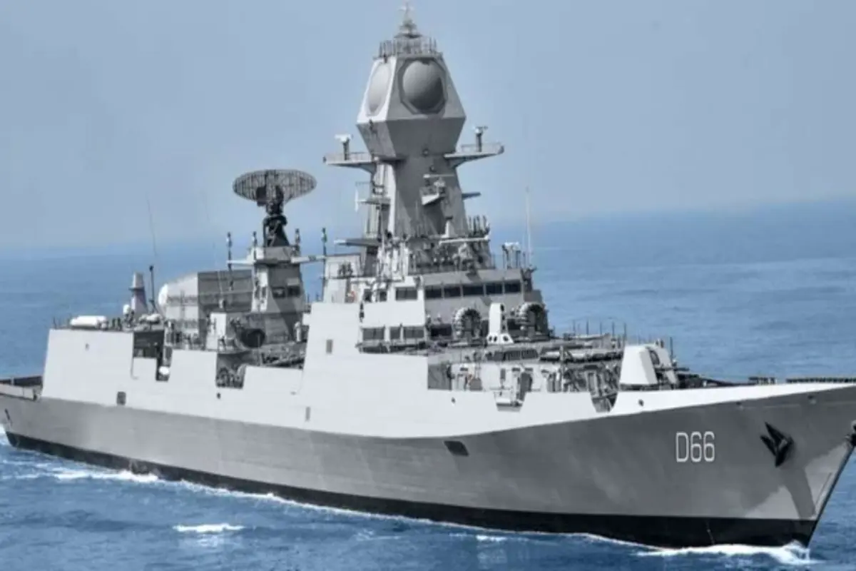 Indian Navy Dispatches INS Visakhapatnam To Aid MV Marlin Luanda After Houthi Missile Attack