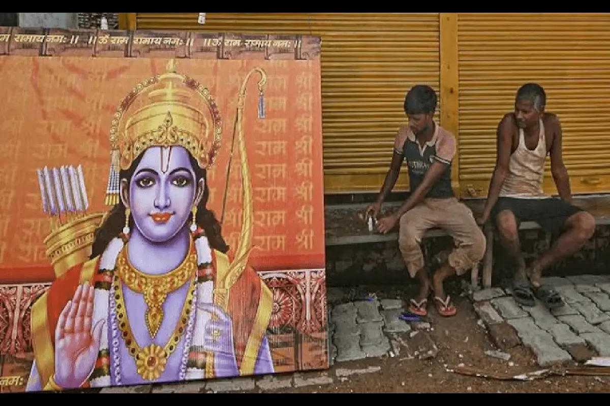 “Virajenge Shree Ram”: Large Posters, Billboards With Slogans Come Up In Ayodhya Ahead Of Consecration Ceremony