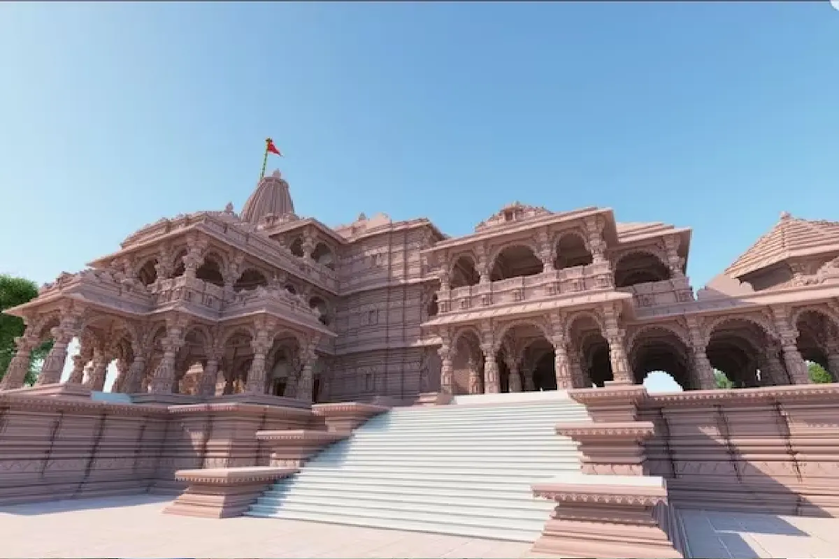 Ram Temple Images Dominate Ayodhya Landscape, New Bank Office Named ‘Ramjanmabhoomi’ Branch
