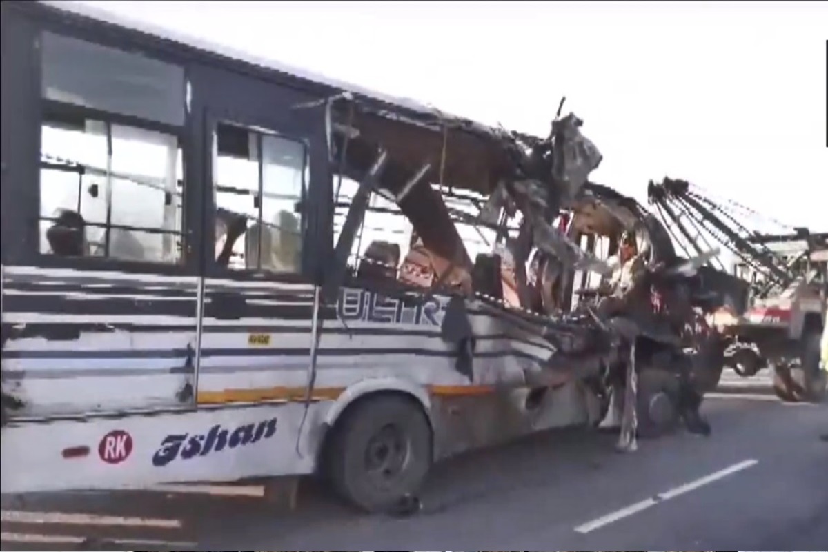 Bus with 45 passengers collides with goods vehicle in  Assam’s Golaghat , 12 dead