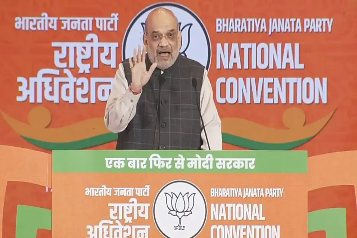 Amit Shah Takes Swipe at Opposition with “2G, 3G, and 4G Parties” Remark at Key BJP Meeting