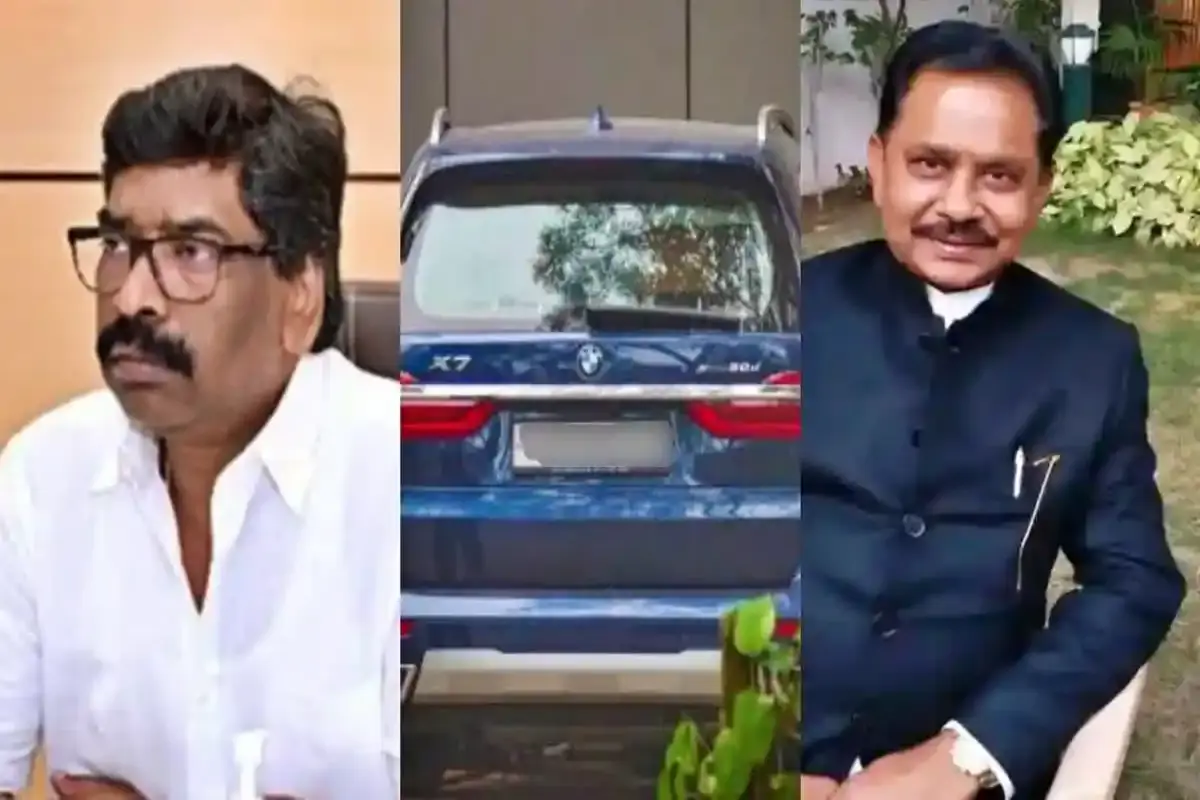 ED Seized BMW Car Linked to Congress Party Leader Dheeraj Sahu