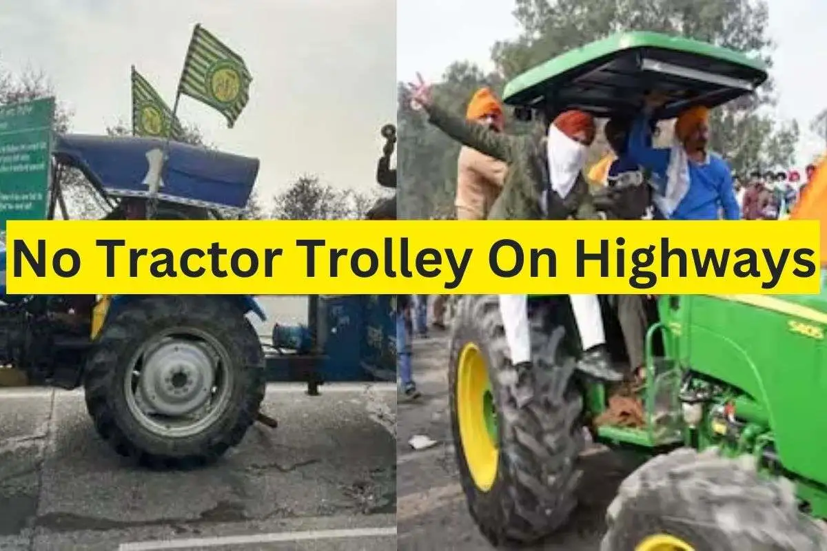 Tractor Trolleys On Highways  