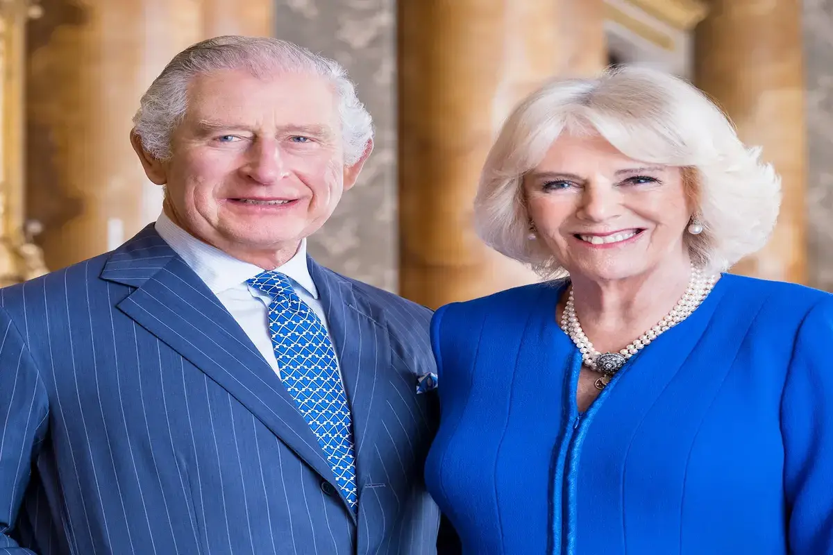 Queen Camilla with King Charles