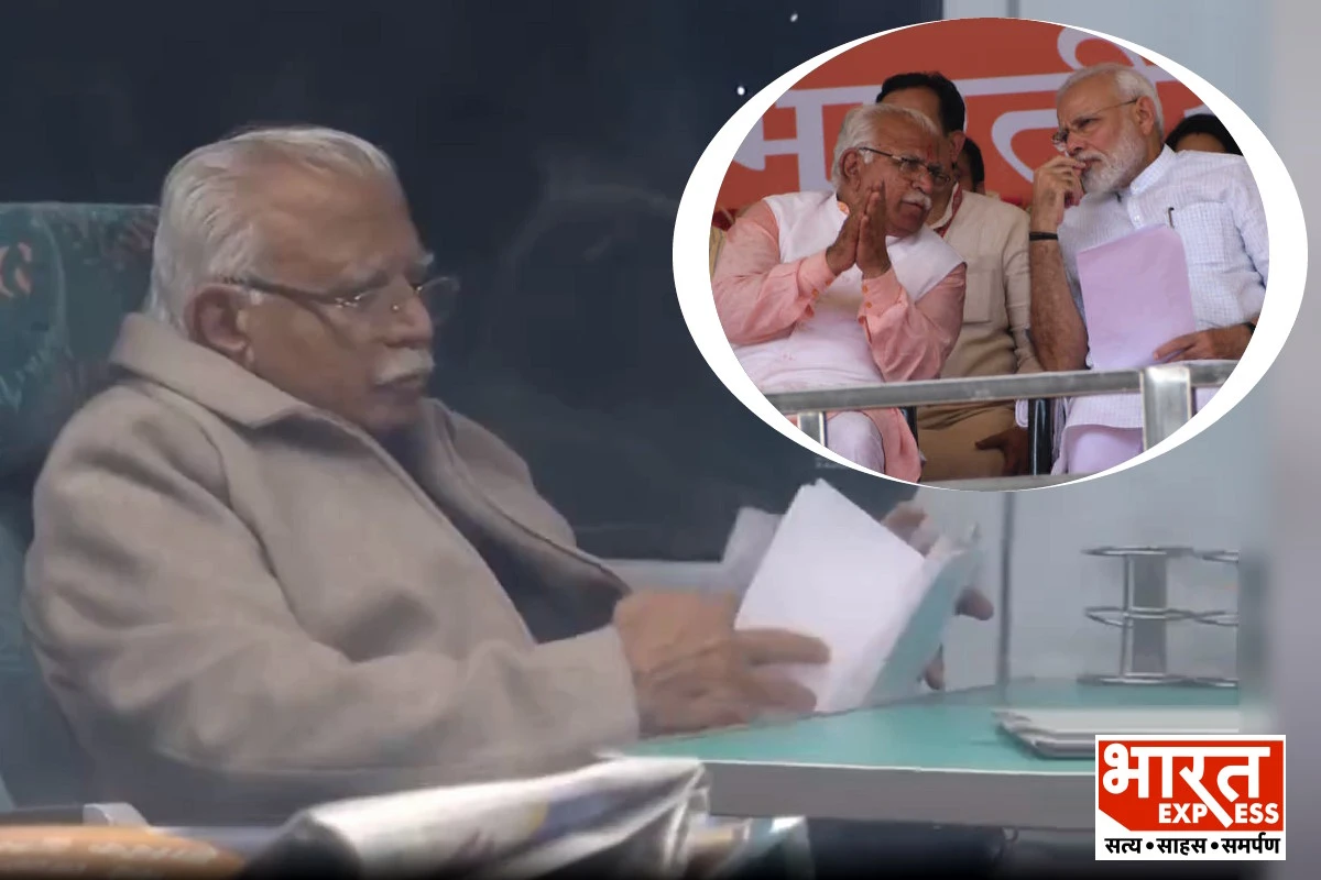 Haryana CM Manohar Lal Khattar Opts for Train Journey from Chandigarh to Delhi, Watch HERE