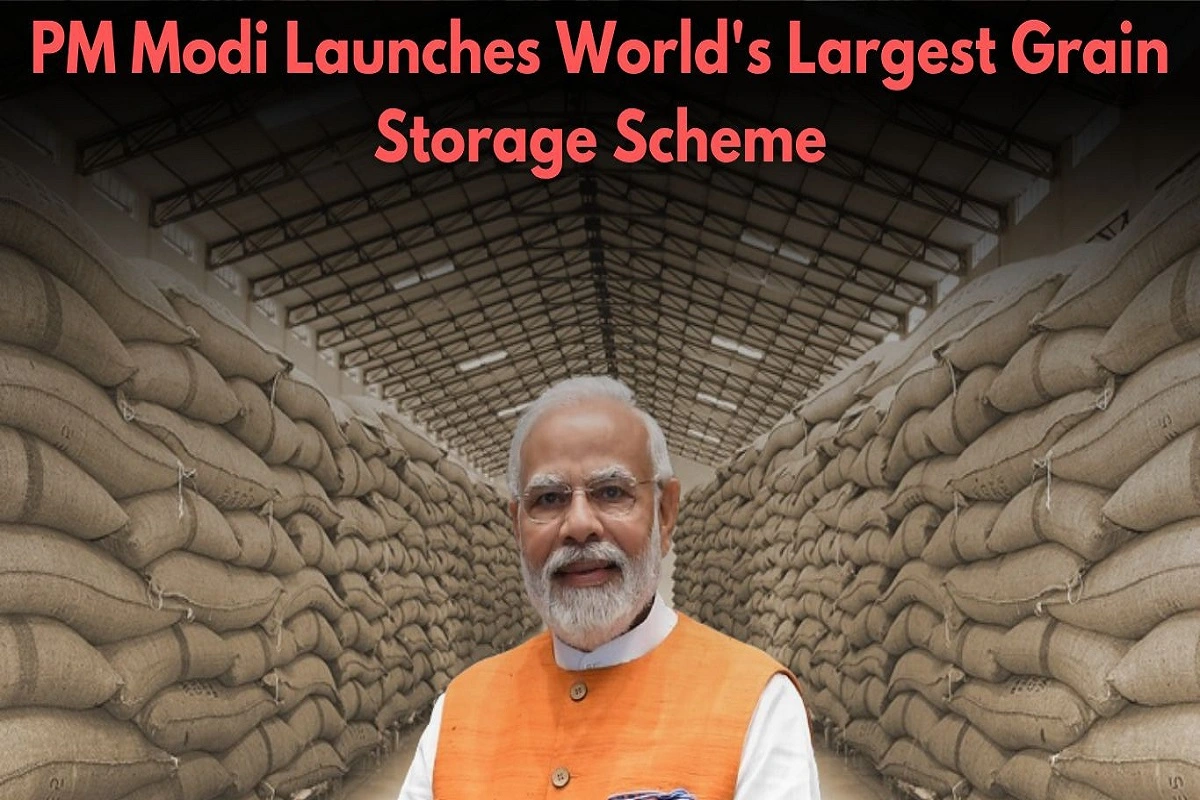 World’s Largest Grain Storage Scheme Launched By PM Modi