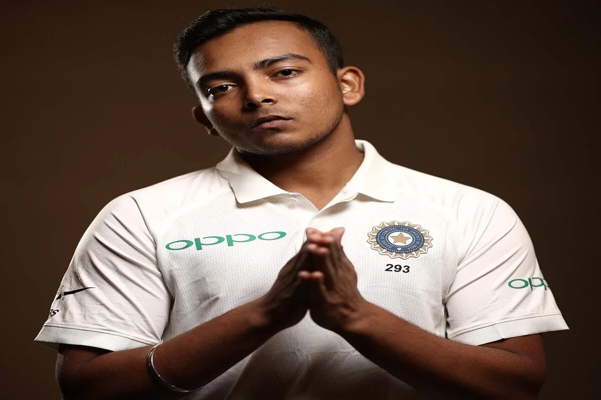 Prithvi Shaw became the youngest Indian centurion since Sachin Tendulkar the last time a Test match was played in Rajkot
