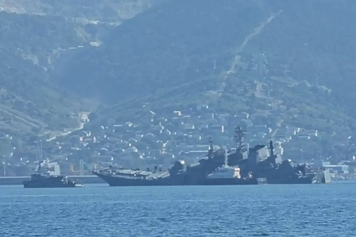 Destroyed Russia’s Landing Ship In Black Sea, Claims Ukraine