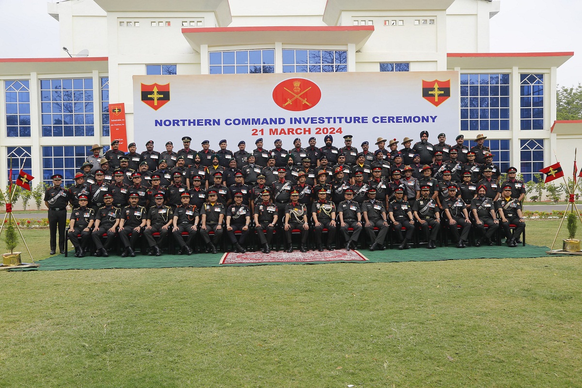 Army’s Northern Command Investiture Ceremony Conducted To Honour Brave And Gallant Soldiers