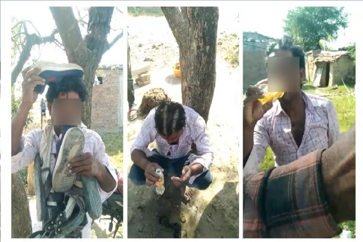 WATCH: MP Man Elopes With Married Woman, Forced To Drink Urine, Lick Shoes As Punishment, Video Viral
