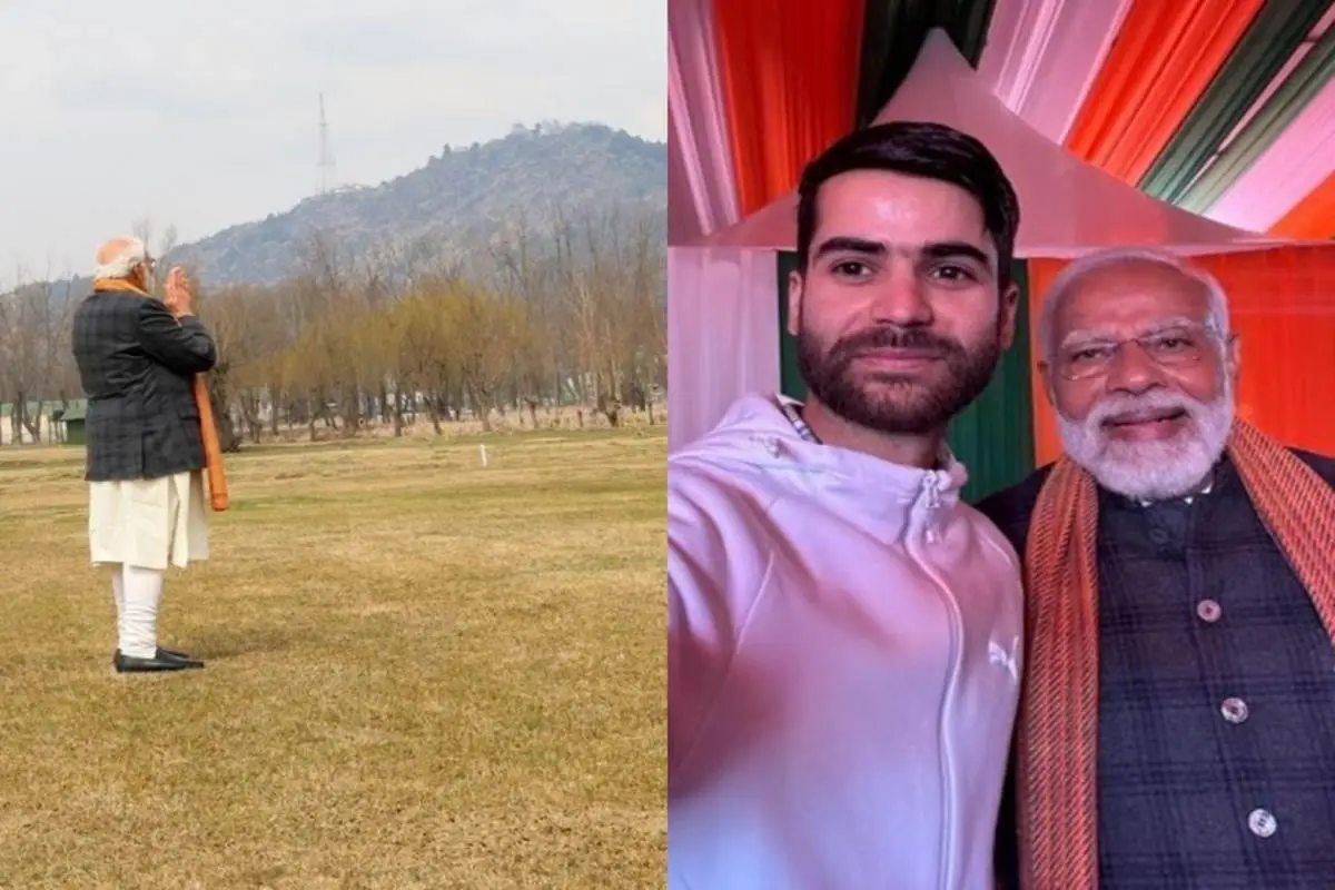 PM Modi Tweets “A memorable selfie with my friend Nazim”