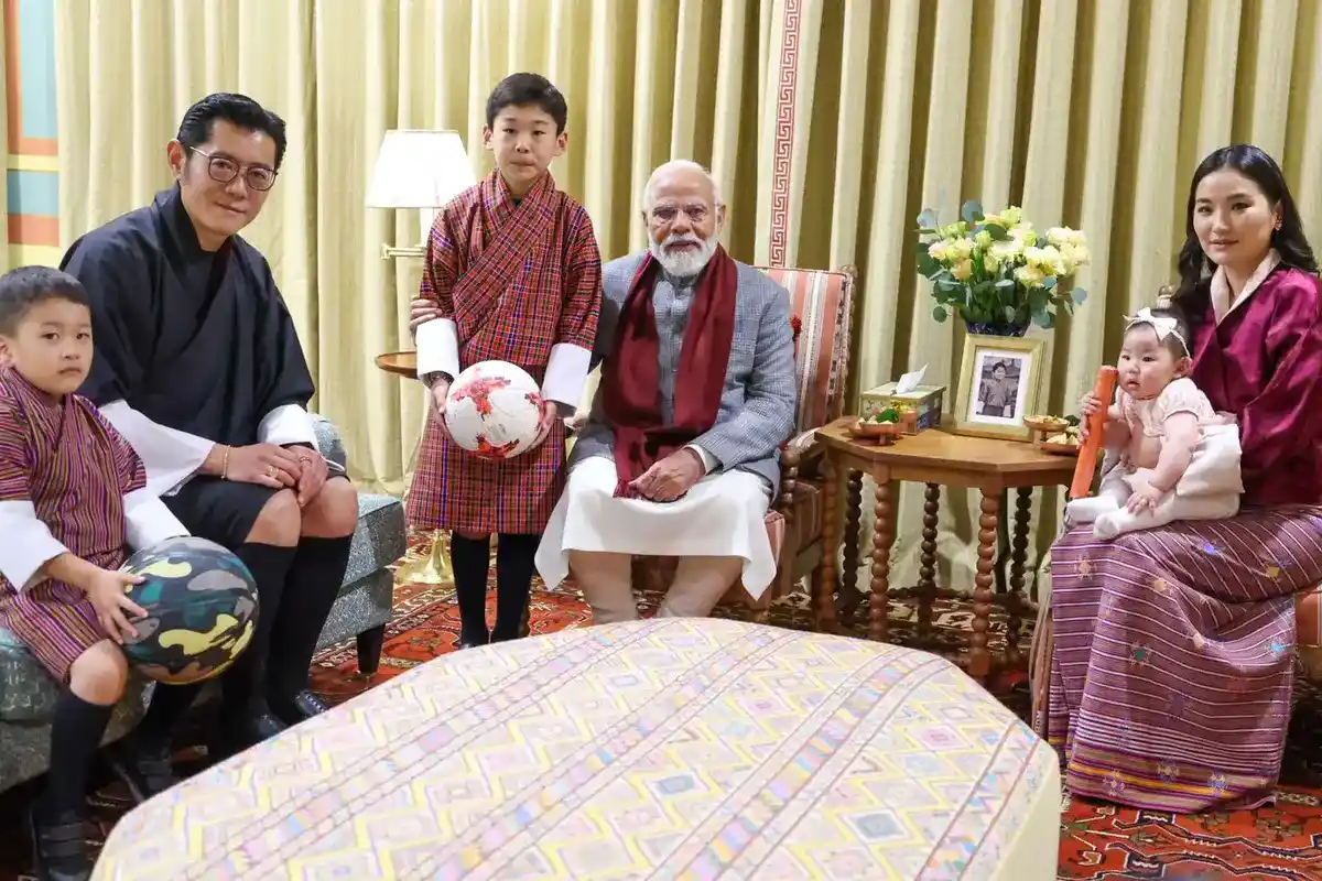 PM Modi Honored with Bhutan’s Highest Civilian Award, Shares Special Dinner at Lingkana Palace