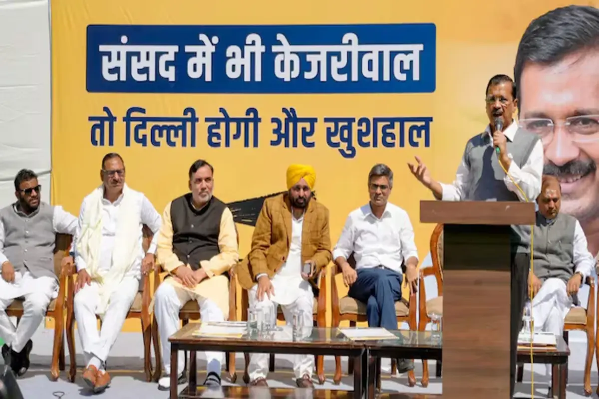 AAP Launches Lok Sabha Campaign with ‘Sansad mein bhi Kejriwal’ Slogan