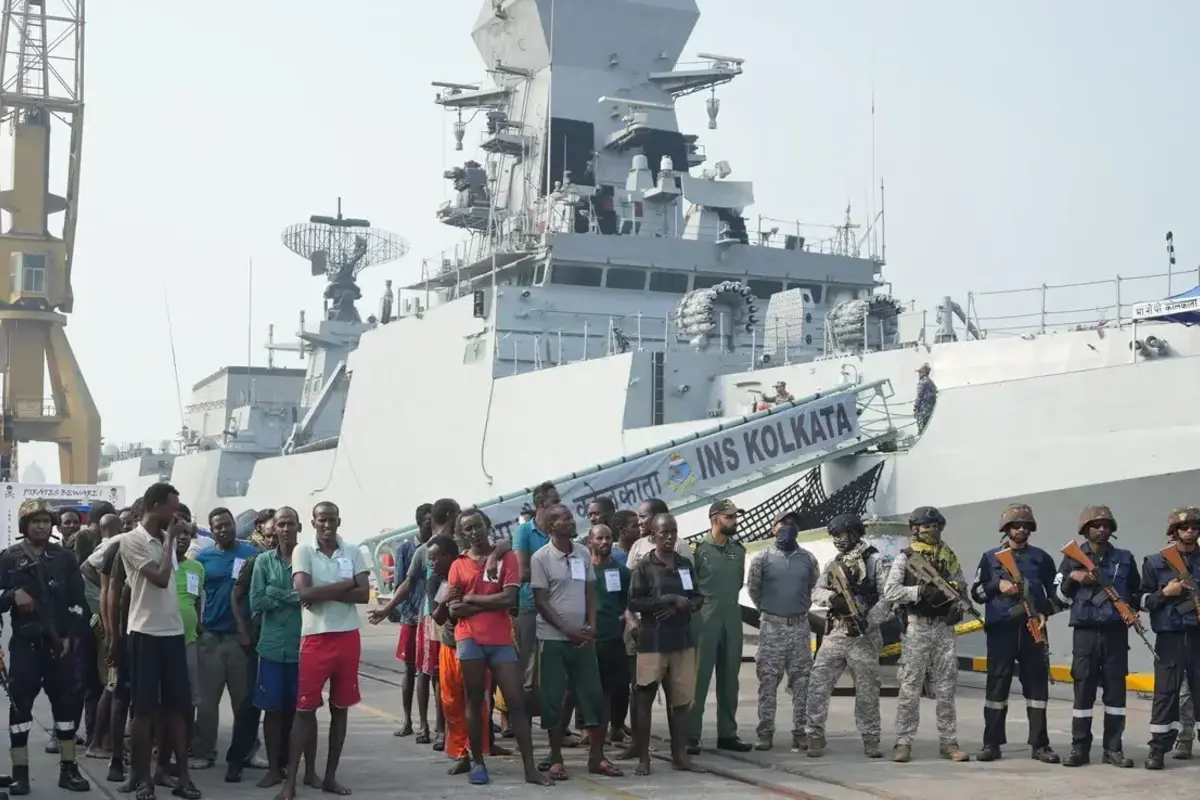 Indian Navy Thwarts Piracy Threats, Rescues Over 100 People in Arabian Sea Operations