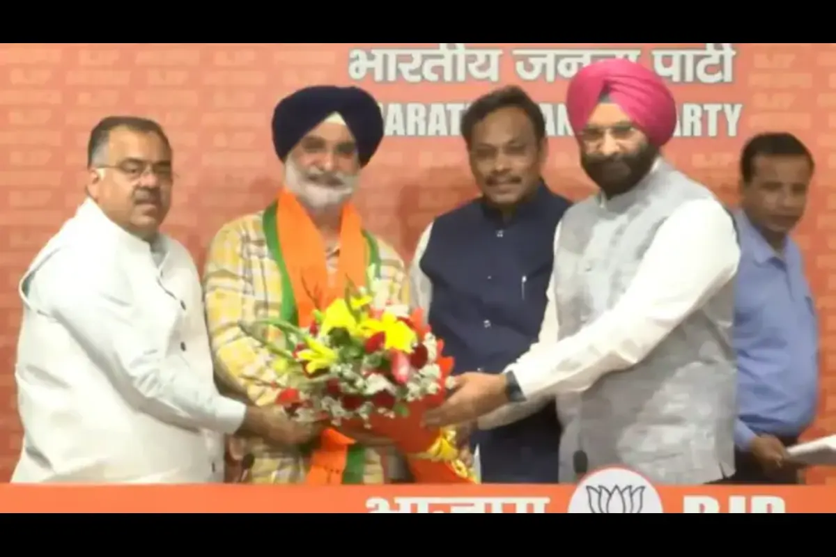 Former Indian Ambassador To US Taranjit Singh Sandhu Joins BJP In New Delhi